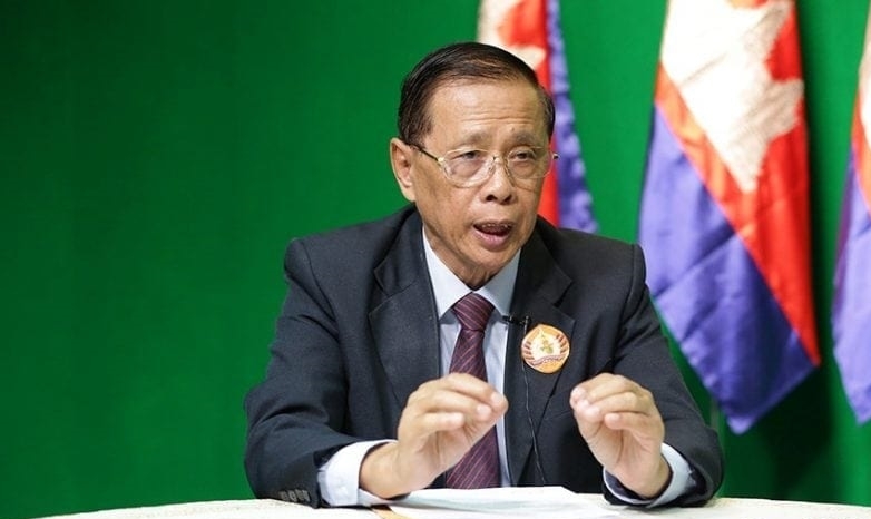 Ông Sok Eysan, người phát ngôn Đảng Nhân dân Campuchia (CPP)