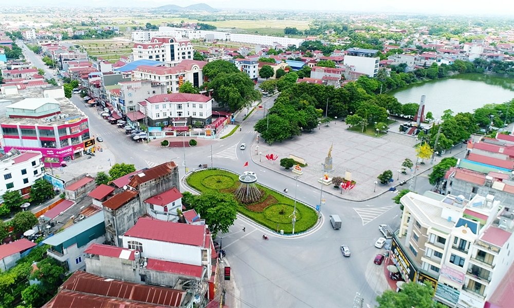 Huyện Hiệp Hòa (Bắc Giang) đạt tiêu chí đô thị loại IV