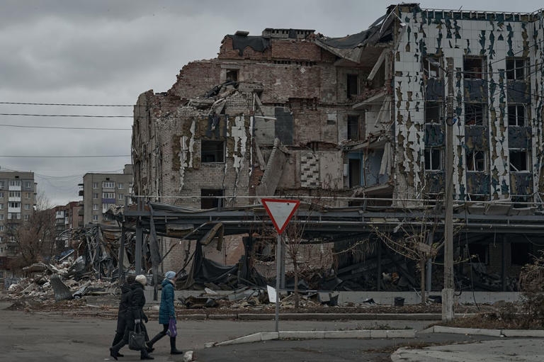 Khu vực Pokrovsk của Ukraine. Ảnh: The Independent