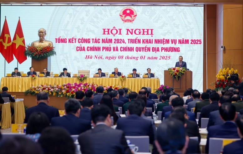 Tổng Bí thư Tô Lâm: Phát triển để ổn định-ổn định để phát triển - Ảnh: VGP/Nhật Bắc