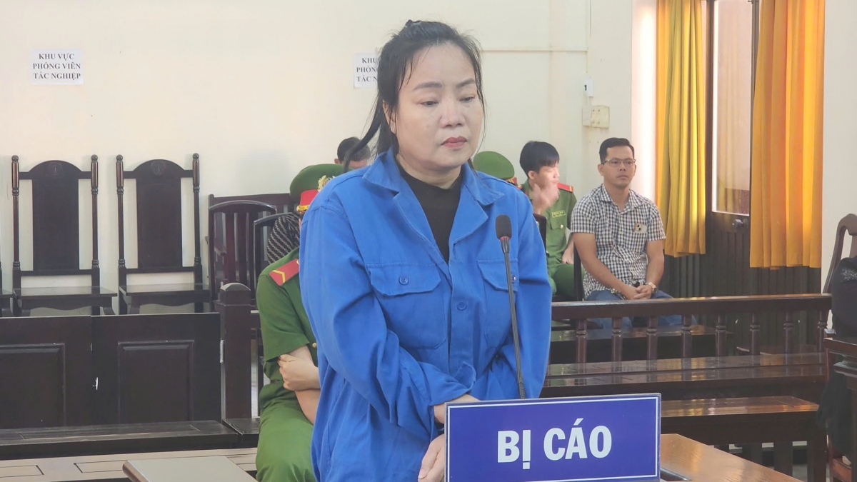 Bị cáo Trương Bích Thắm