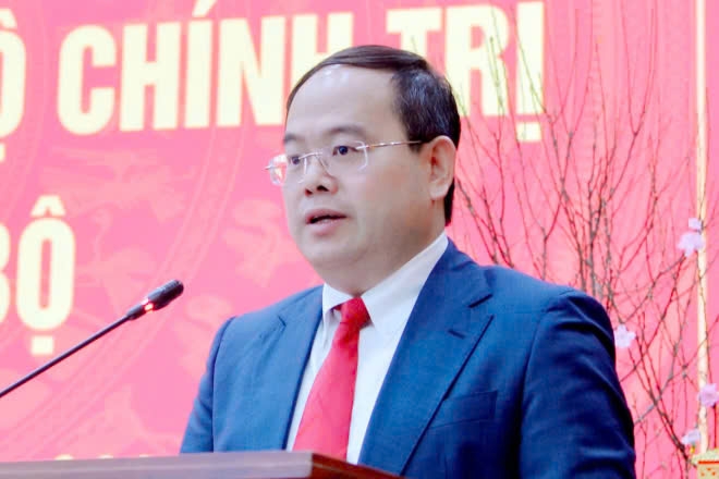 Tân Bí thư Tỉnh ủy Cao Bằng Quản Minh Cường.