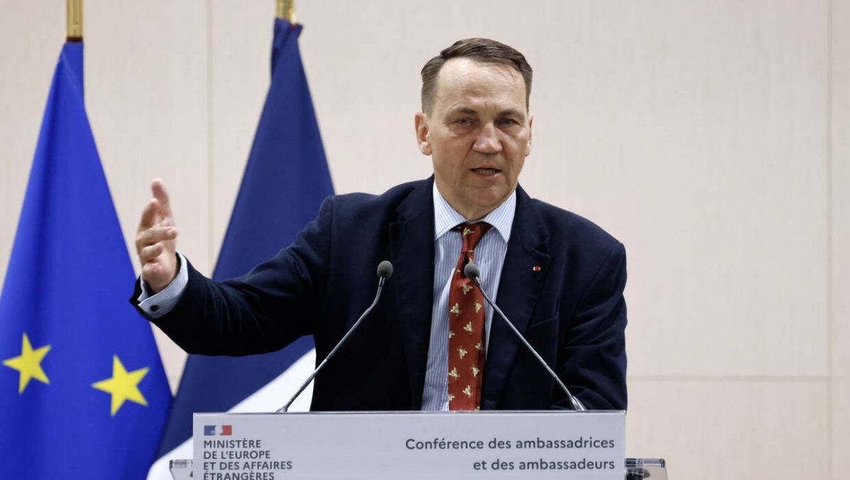 Bộ trưởng Bộ Ngoại giao Ba Lan Radoslaw Sikorski. (Ảnh-pap.pl)