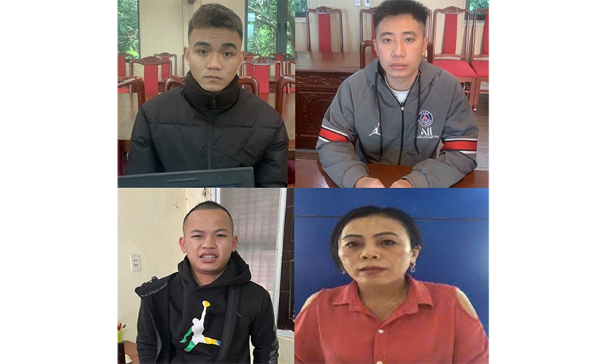 Các đối tượng cho vay nặng lãi bị lực lượng chức năng khởi tố
