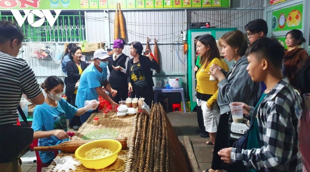 Guests have the chance to explore the various processes of making traditional food.