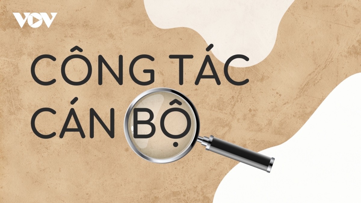Công tác cán bộ. Ảnh minh họa.