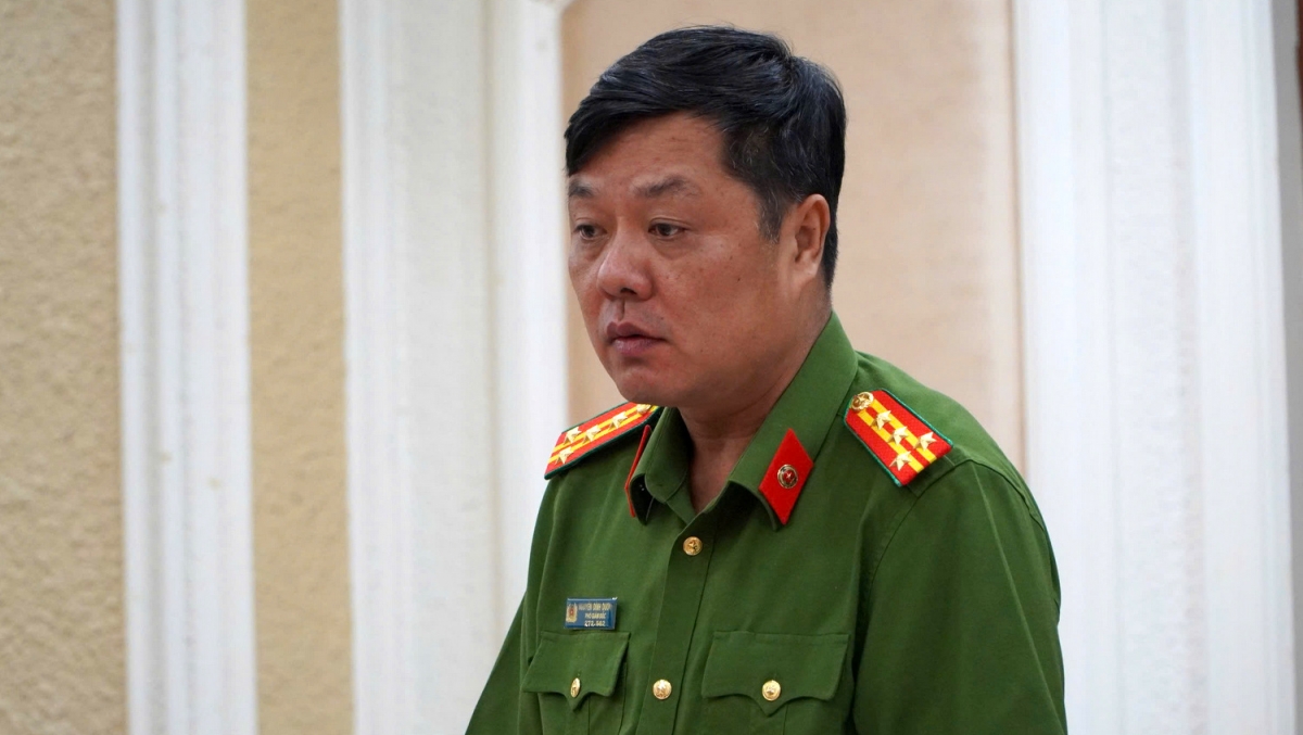 Đại tá Nguyễn Đình Dương, Phó Giám đốc Công an TPHCM (ảnh G.A)