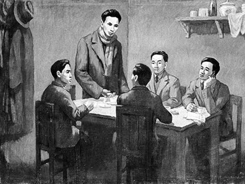 Từ ngày 6/1-7/2/1930, Hội nghị hợp nhất các tổ chức cộng sản thành lập Đảng Cộng sản Việt Nam được tổ chức tại Hong Kong (Trung Quốc). (Tranh tư liệu/TTXVN)