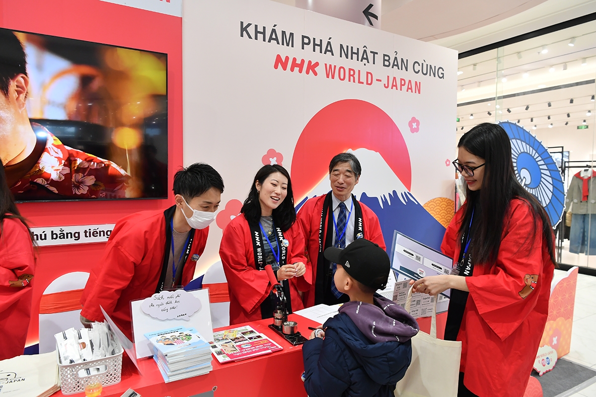 Đài NHK tổ chức sự kiện “Khám phá Nhật Bản” cùng NHK World-Japan với nhiều hoạt động đặc sắc.