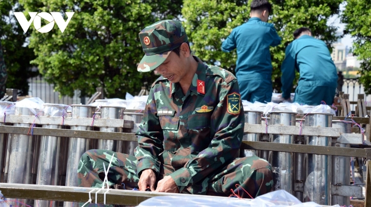 Soldiers make thorough preparations in various techniques, with the aim being to leave a lasting impression on spectators.