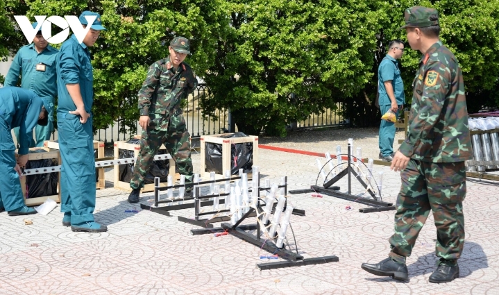 The city alone has 30 low-altitude artillery pieces.