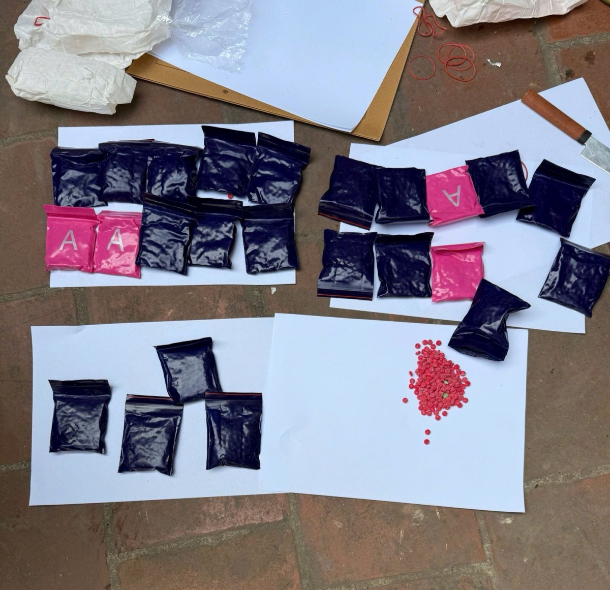 Lực lượng công an thu giữ gần 5.000 viên ma túy tổng hợp