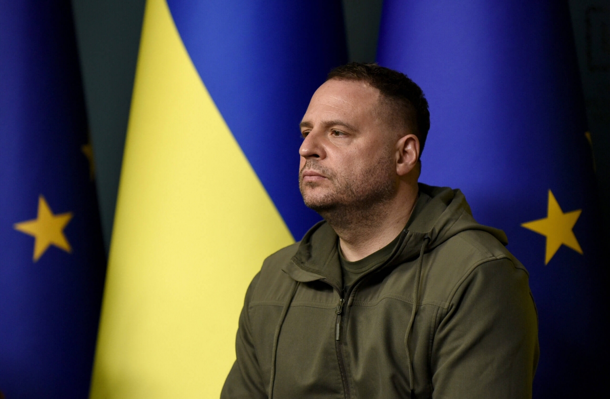 Cố vấn hàng đầu của Tổng thống Ukraine Volodymyr Zelensky, ông Andriy Yermak. Ảnh: CNN
