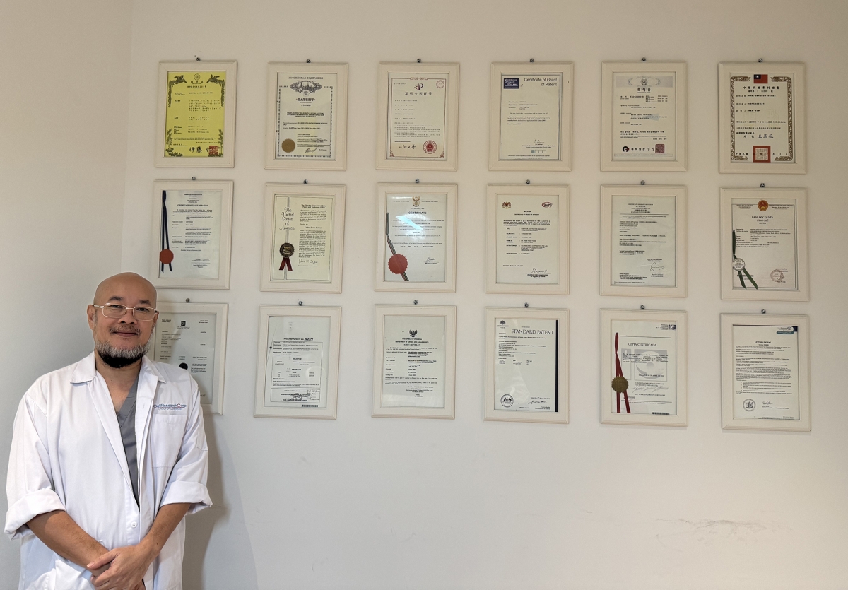 Phát minh của PGS BS Phan Toàn Thắng được bảo hộ quyền sở hữu trí tuệ tại hơn 80 quốc gia trên thế giới