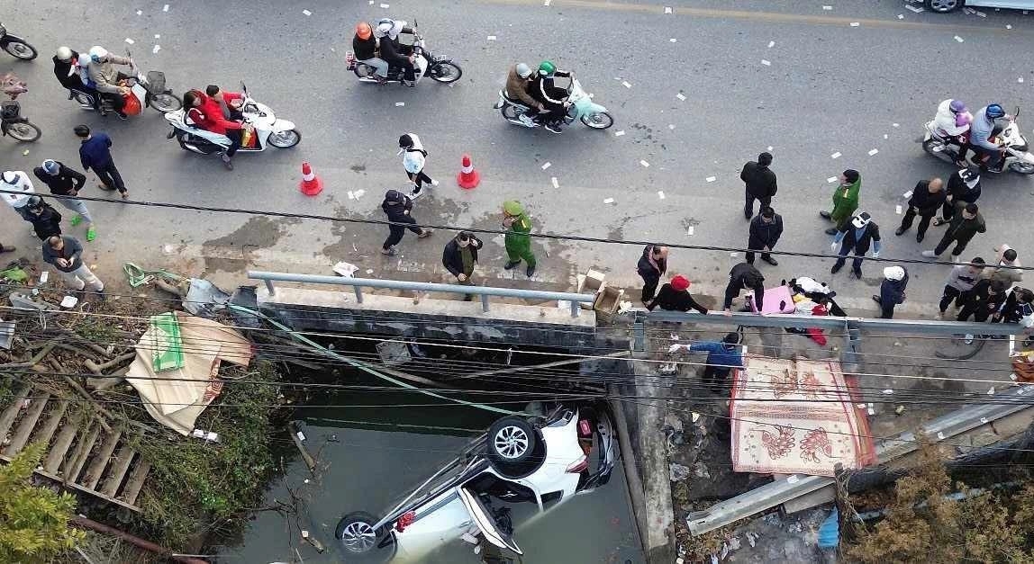 Hiện trường vụ tai nạn