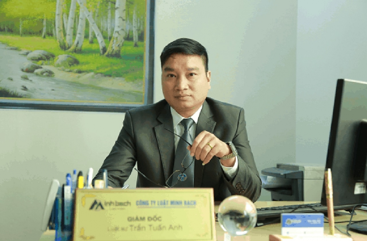 Luật sư Trần Tuấn Anh, Giám đốc Công ty Luật Minh Bạch