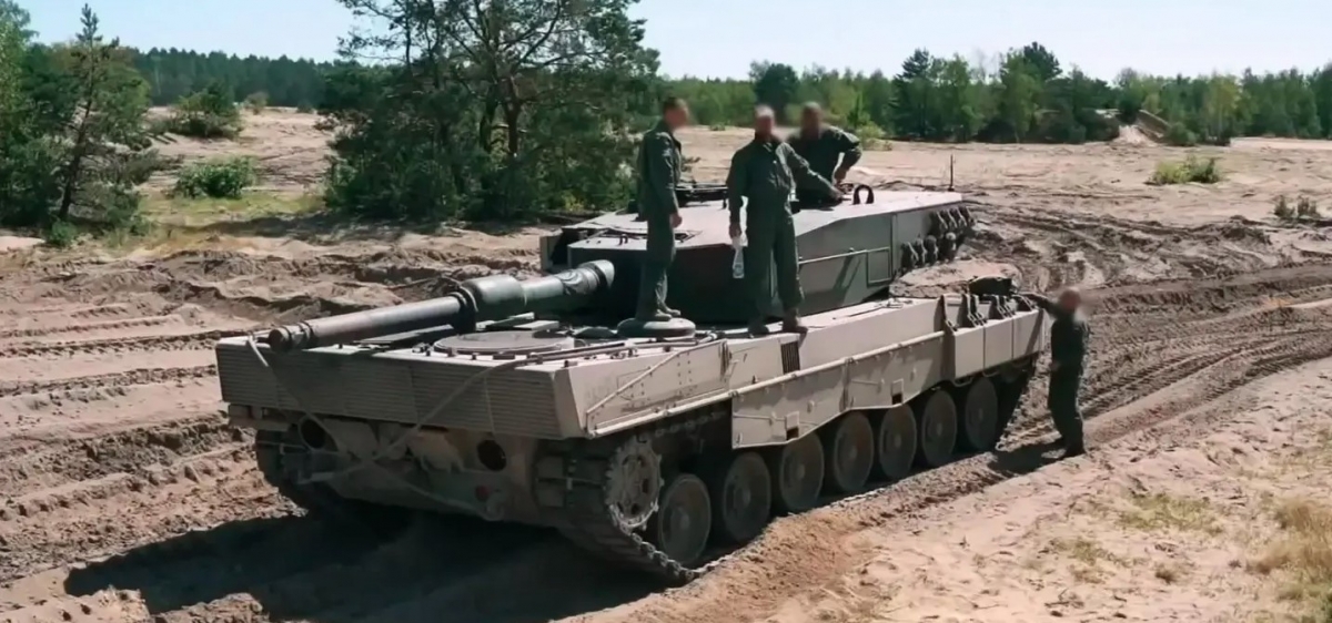 Lữ đoàn cơ giới số 155 của Ukraine trong quá trình huấn luyện. Ảnh: Militaryland
