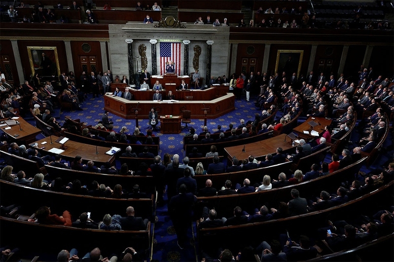 Một cuộc họp của Hạ viện Mỹ. (Ảnh: Reuters)