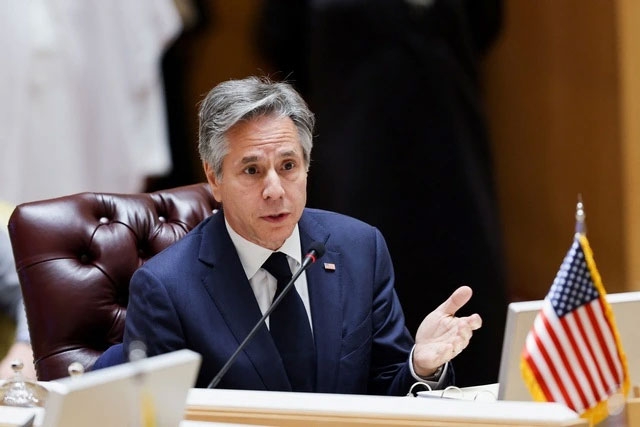Ngoại trưởng Mỹ Antony Blinken (Ảnh: REUTERS)