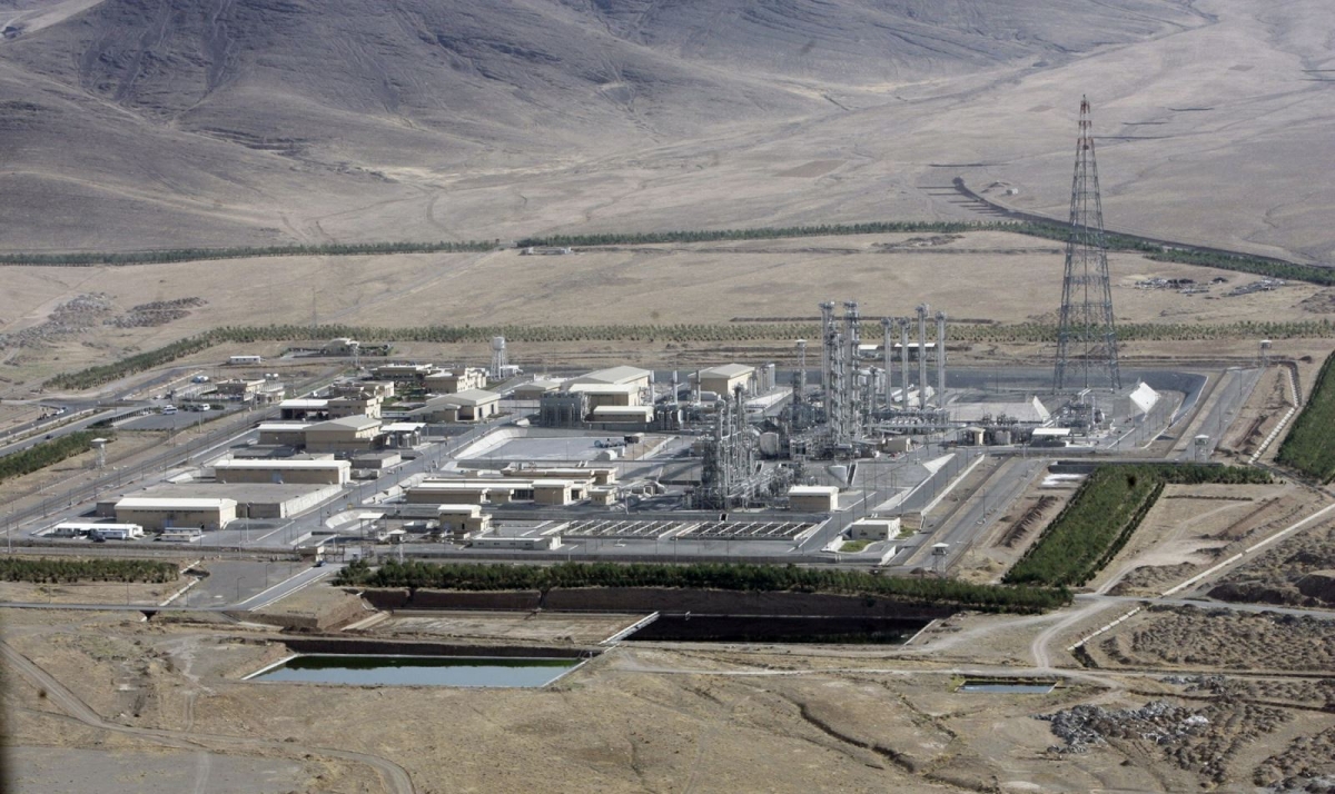 Cơ sở hạt nhân Natanz của Iran (Ảnh: Reuters)