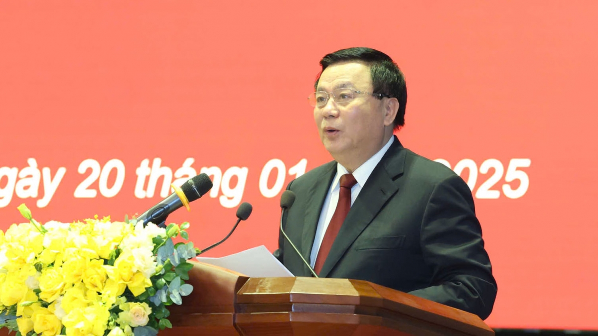 GS.TS Nguyễn Xuân Thắng, Giám đốc Học viện Chính trị quốc gia Hồ Chí Minh, Chủ tịch Hội đồng Lý luận Trung ương chủ trì hội thảo