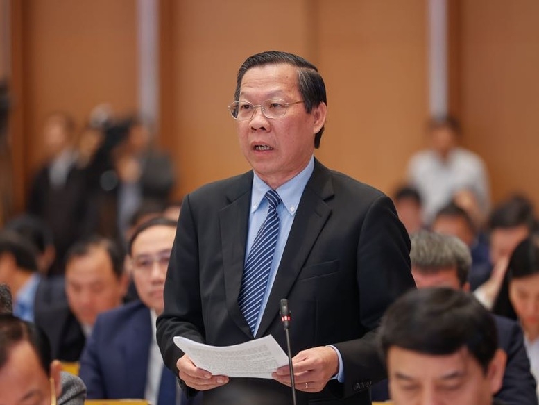 Chủ tịch UBND TPHCM Phan Văn Mãi. Ảnh: VGP/Nhật Bắc