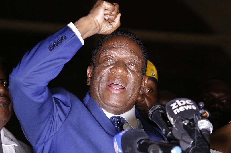 Tổng thống Emmerson Mnangagwa