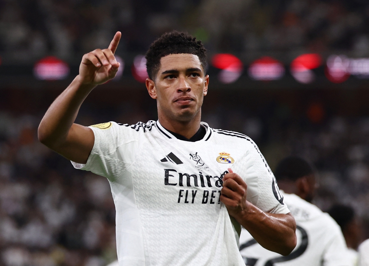 Bellingham tiếp tục tỏa sáng cho Real Madrid (Ảnh: Reuters).