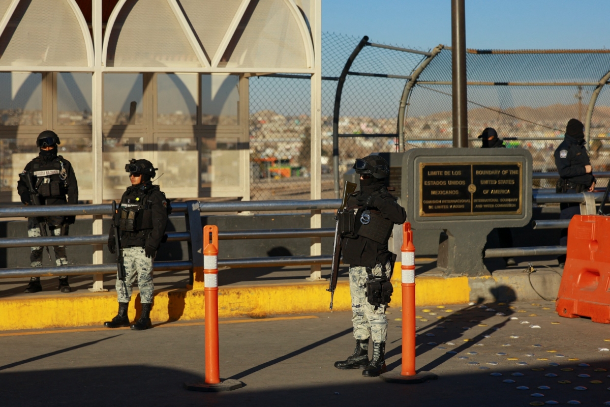 Khu vực biên giới Mỹ và Mexico. Nguồn: Reuters