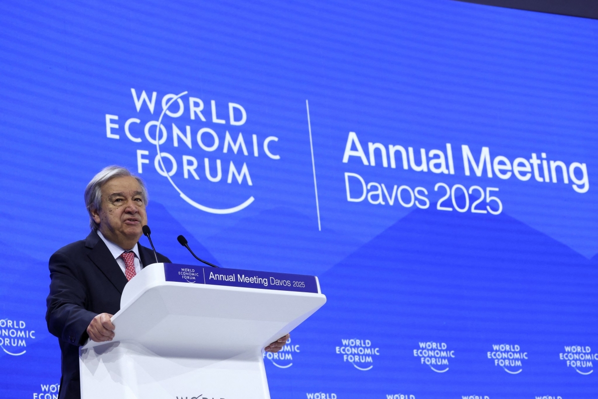 Tổng thư ký Liên Hợp Quốc Antonio Guterres. Nguồn: Reuters