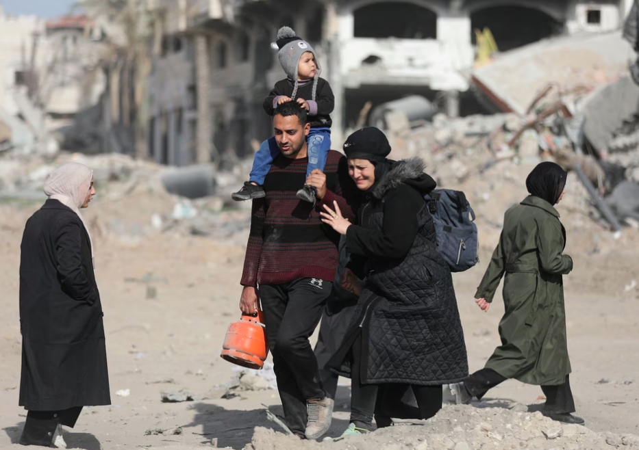 Người dân Palestine. (Ảnh: Reuters)