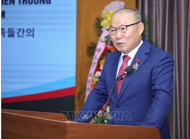The former head coach of the Vietnamese national football team, Park Hang-seo