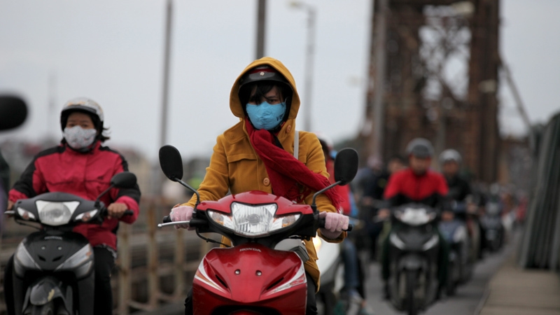 Hà Nội ngày nắng, đêm và sáng trời rét