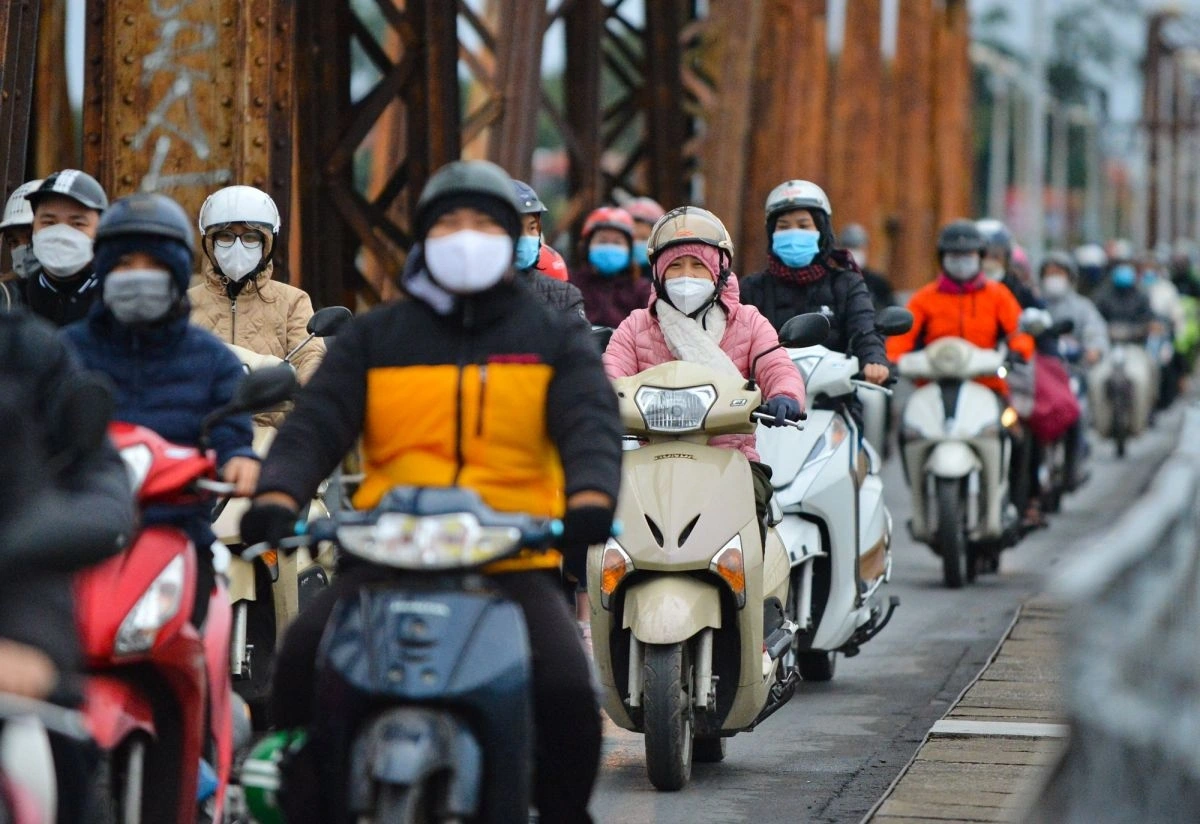 Hà Nội có mưa nhỏ vài nơi, đêm và sáng rét đậm
