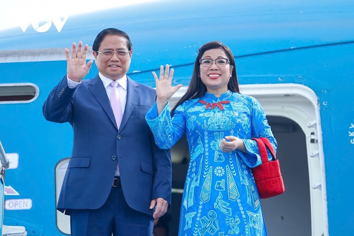 Thủ tướng Phạm Minh Chính và Phu nhân