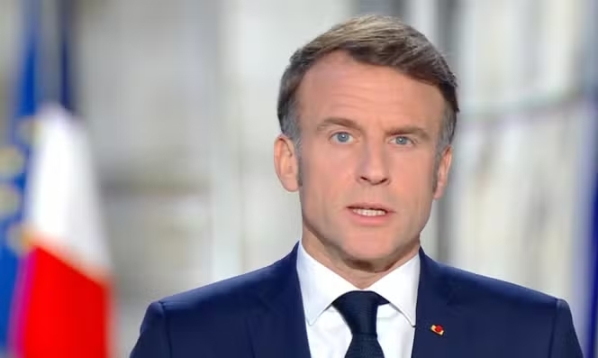Tổng thống Emmanuel Macron kêu gọi một châu Âu phải tăng tốc và thức tỉnh - Ảnh: Le Monde