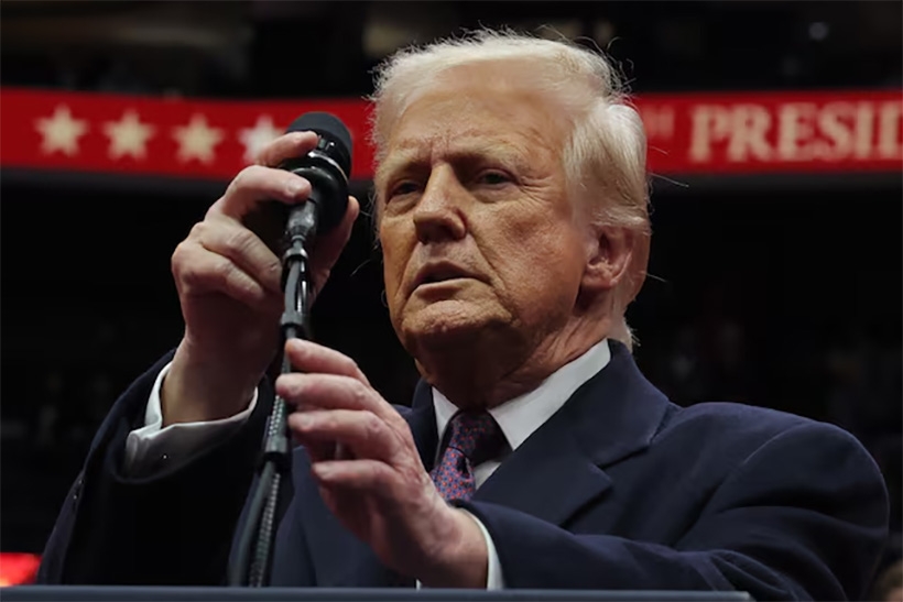 Ông Trump nhậm chức Tổng thống thứ 47 của Mỹ ngày 20/1. Ảnh: Reuters