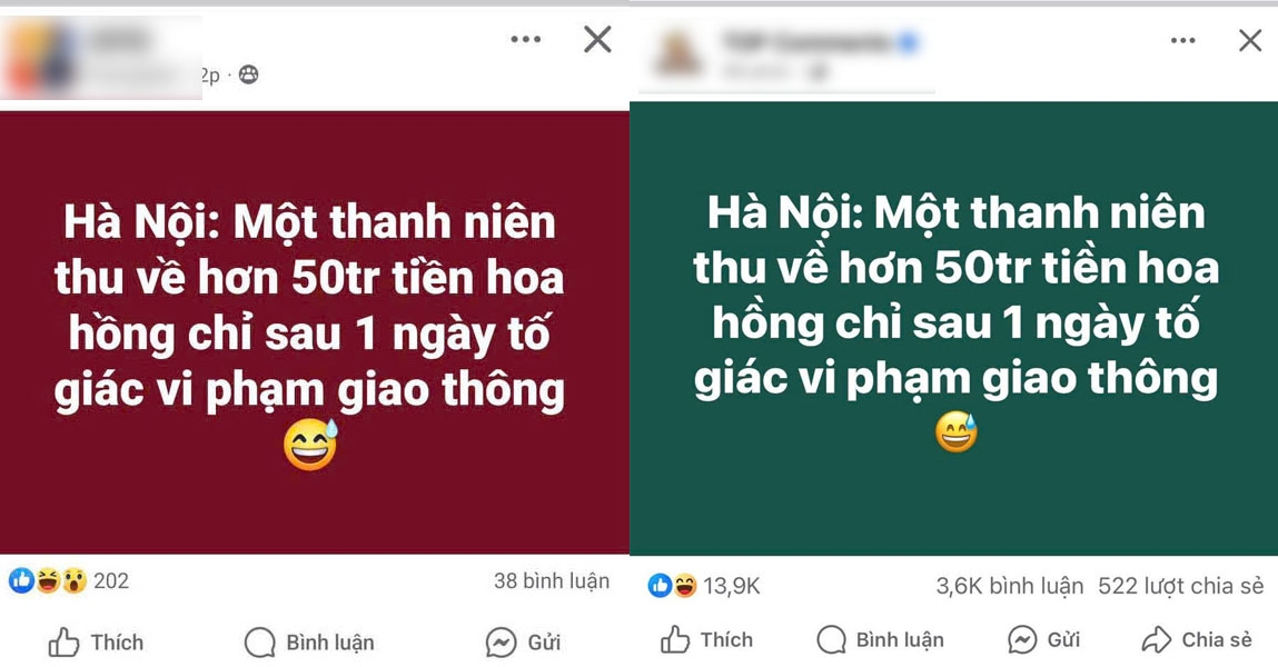 Đây là thông tin bịa đặt, sai sự thật. Ảnh chụp màn hình