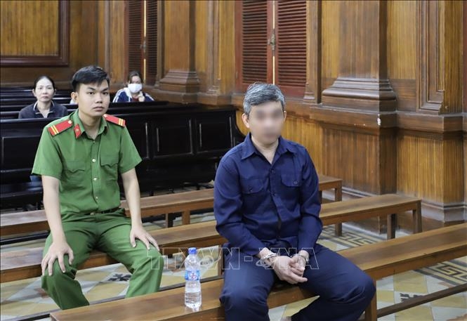 Bị cáo Đoàn Hồng Chương tại phiên tòa.
