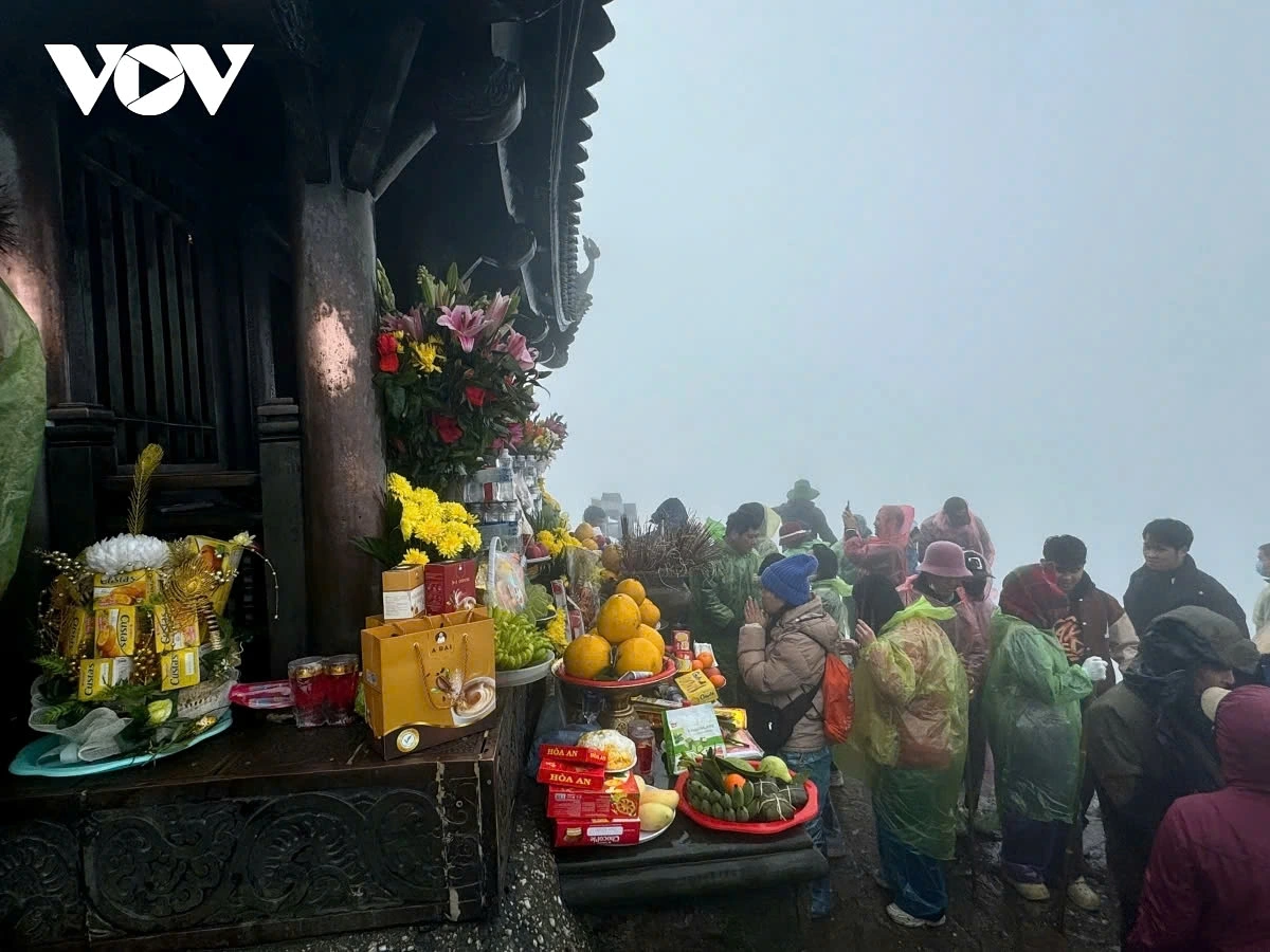 The path to Dong Pagoda is steep and slippery. By climbing each stone step through the mist-covered mountains and dense forests, visitors and pilgrims feel as if they are touching the sacred and mystical essence of this unique structure upon reaching the summit of the holy mountain.