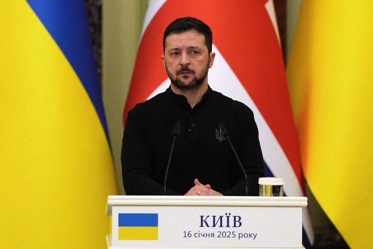 Tổng thống Ukraine Volodymyr Zelensky. Ảnh: Reuters