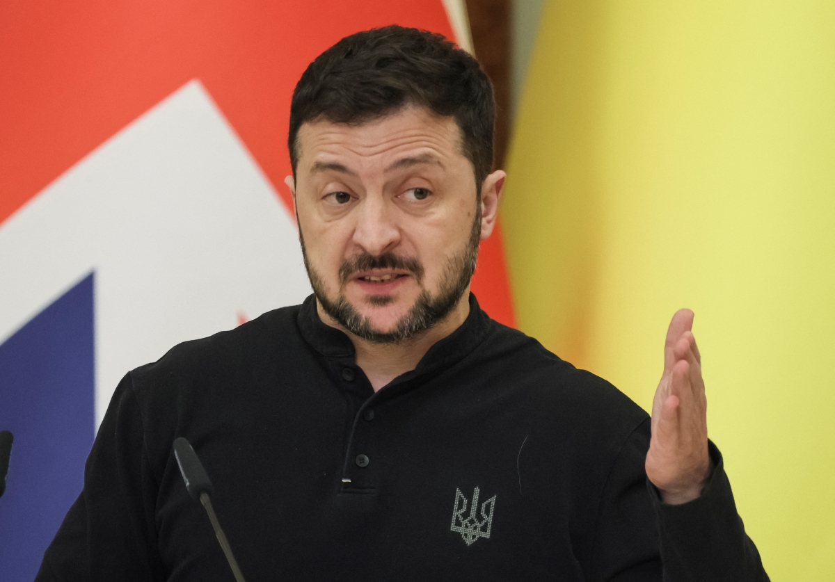 Tổng thống Ukraine Volodymyr Zelensky. Ảnh: Reuters