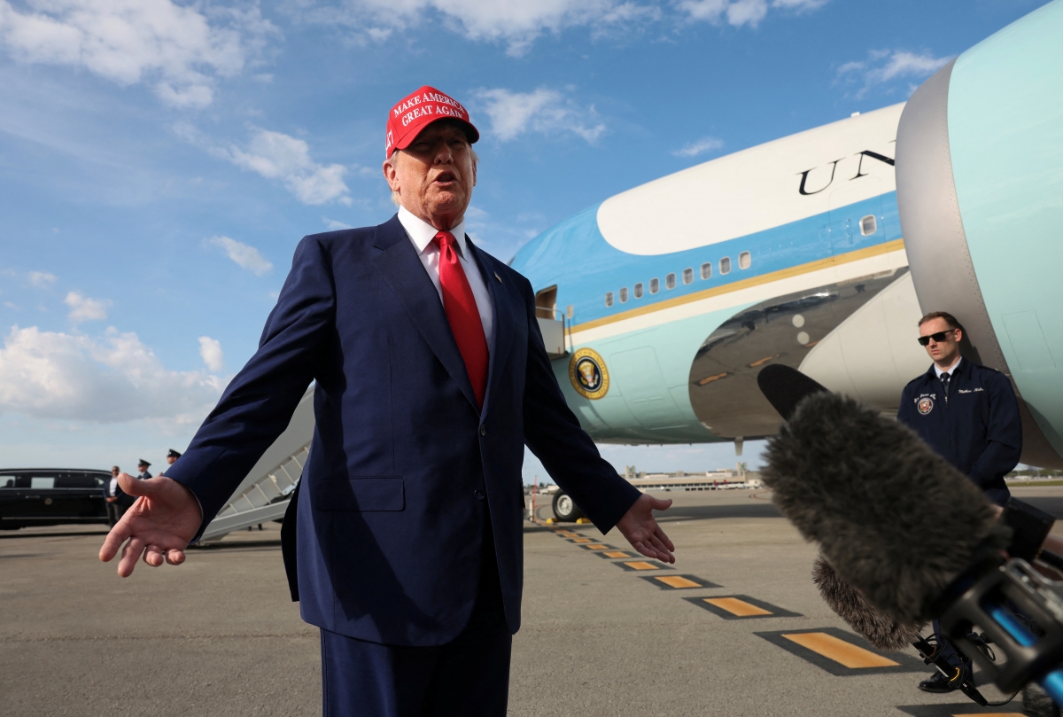 Tổng thống Mỹ Donald Trump. Ảnh: Reuters