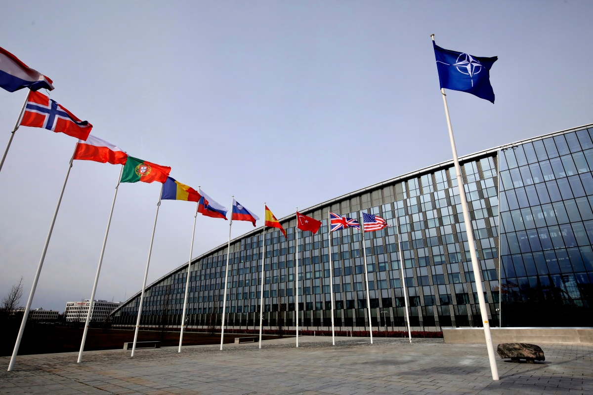 Trụ sở NATO. Ảnh: Getty