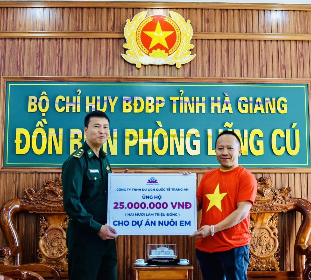 Một chuyến thiện nguyện tại Hà Giang của tập thể Ban lãnh đạo, người lao động công ty Tràng An Travel