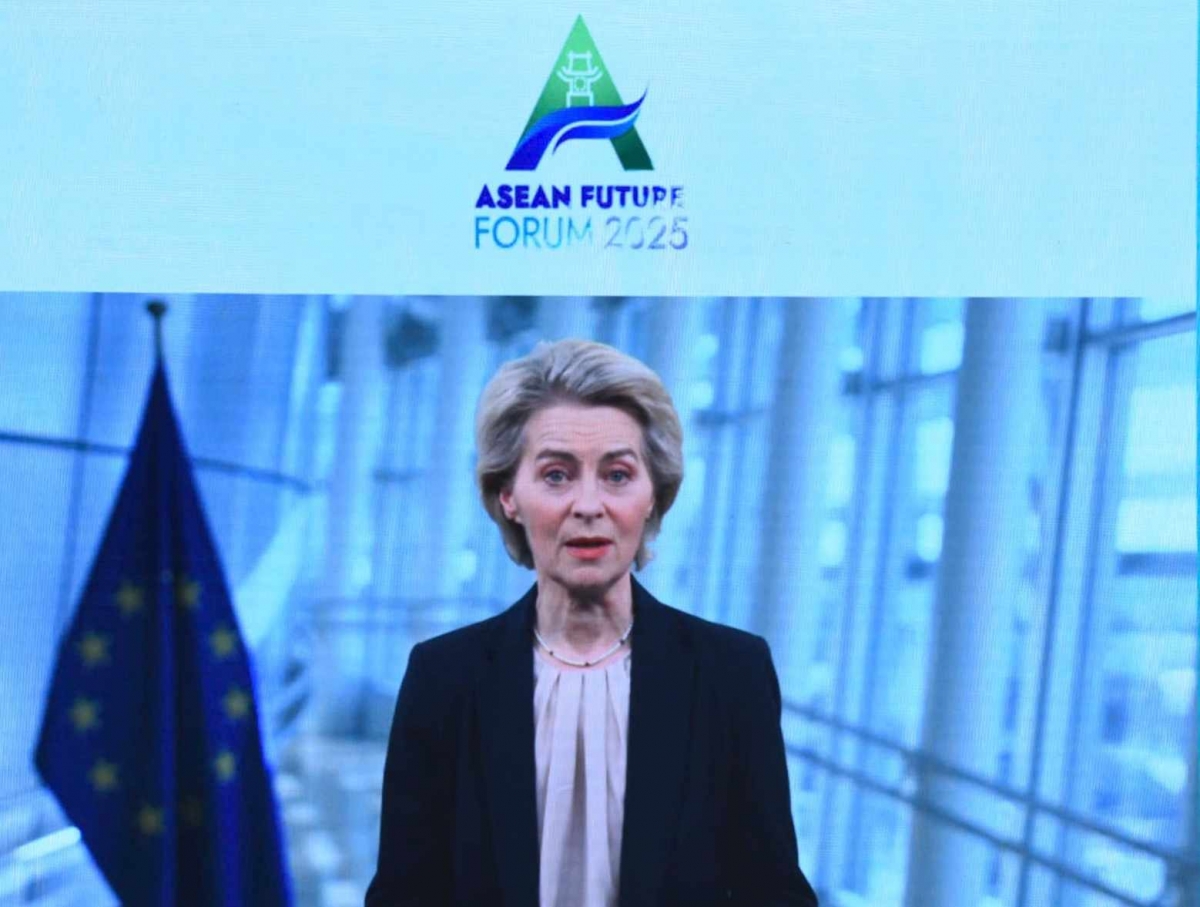 Chủ tịch Ủy ban châu Âu Ursula von der Leyen khẳng định, quan hệ Liên minh châu Âu và ASEAN đang khăng khít hơn bao giờ hết.