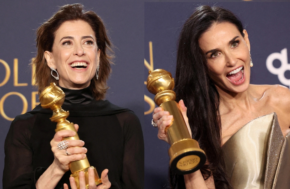 Fernanda Torres và Demi Moore từng giành chiến thắng ở Lễ trao giải Quả cầu vàng vừa qua.