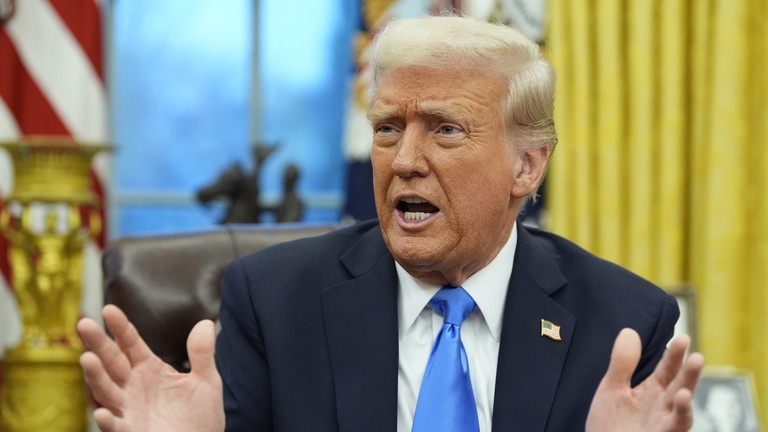 Tổng thống Mỹ Donald Trump. Ảnh: RT