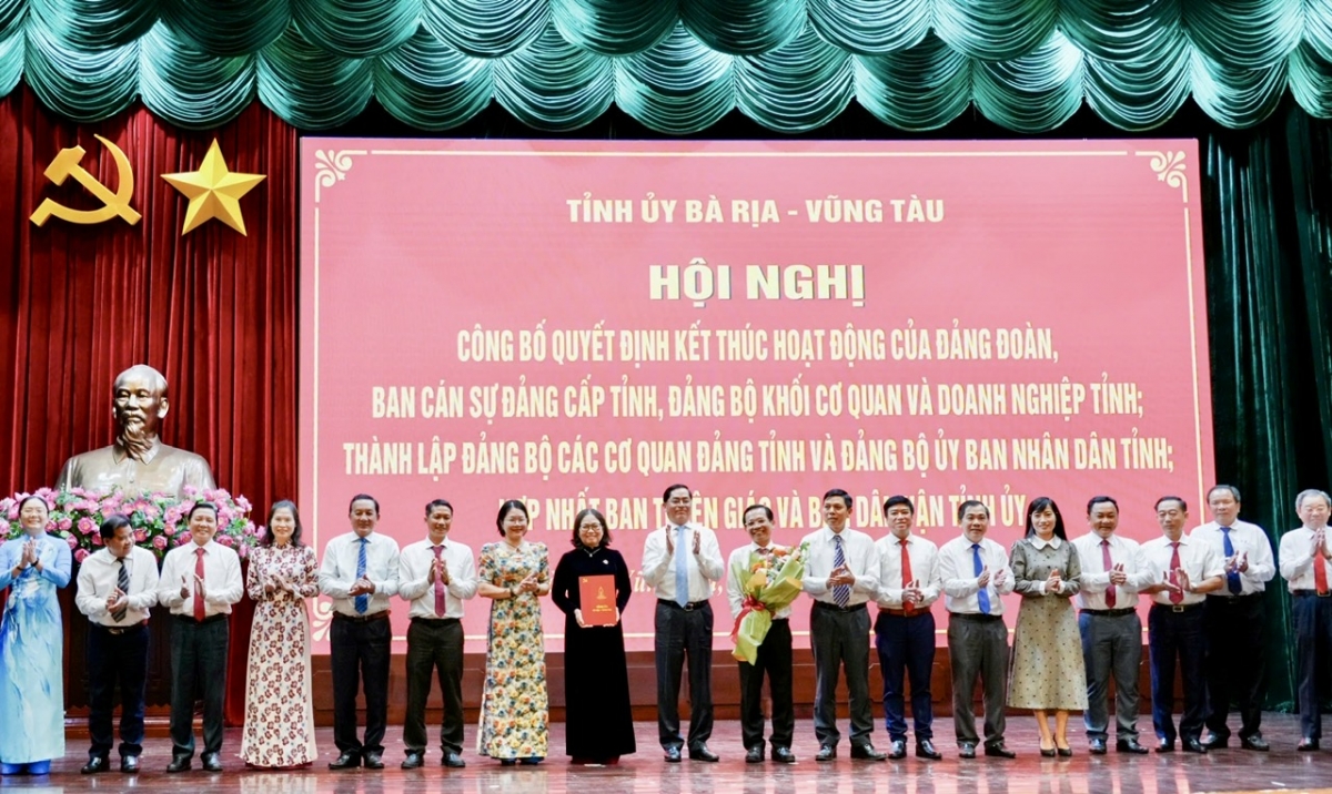 Tỉnh ủy Bà Rịa - Vũng Tàu chúc mừng các Đảng bộ các cơ quan đảng và Đảng bộ UBND tỉnh