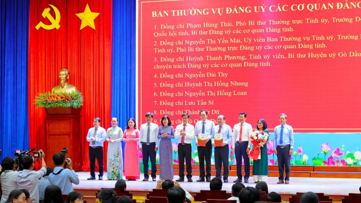 Ban Chấp hành Đảng bộ các cơ quan Đảng tỉnh Tây Ninh (ảnh Báo Tây Ninh)